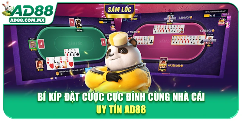 Bí kíp đặt cược cực đỉnh cùng nhà cái uy tín AD88