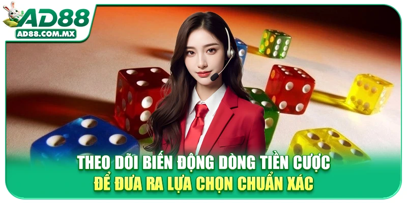 Theo dõi biến động dòng tiền cược để đưa ra lựa chọn chuẩn xác